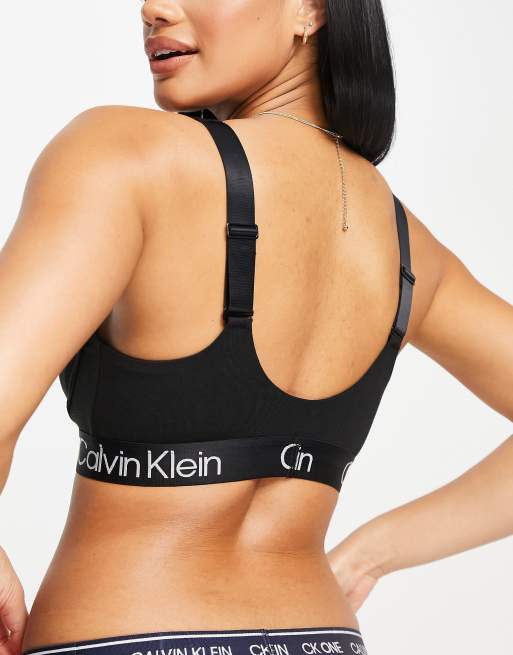 Calvin Klein Women's Black Modern Structure Bralette