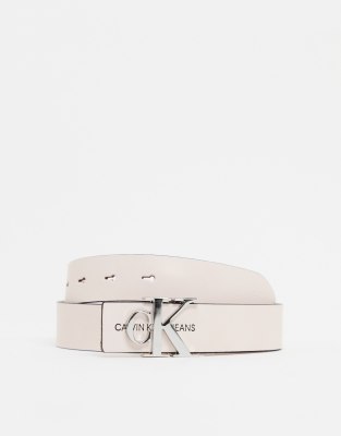 pink calvin klein belt