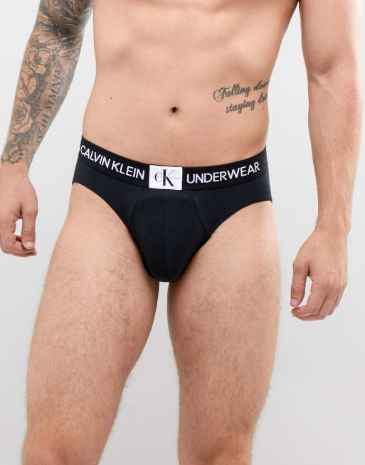 Calvin klein monogram on sale briefs