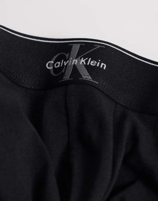 Calvin Klein – Monogram Cotton – 3er-Pack Boxershorts in Schwarz, 2 von 3