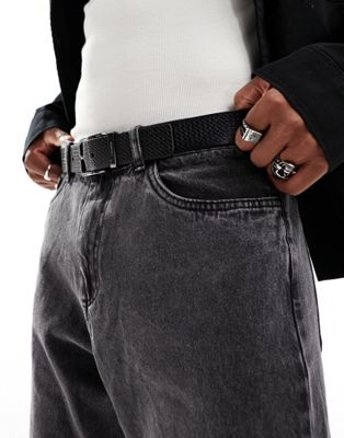 Calvin Klein nano mono belt in black