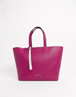 calvin klein purple bag