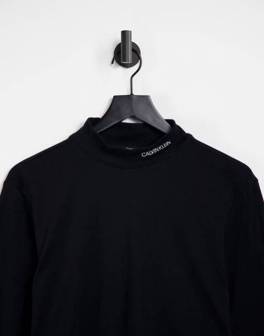 Calvin klein hot sale neck logo