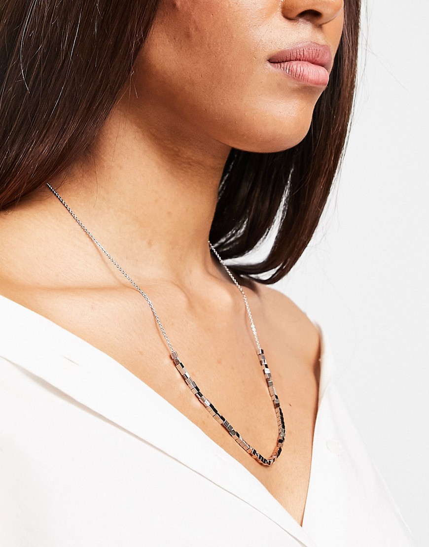 Calvin Klein necklace in rose gold and silver