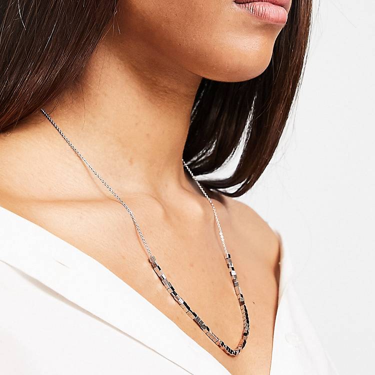 Calvin Klein Collier Necklace gold-colored casual look Jewelry Collier Necklaces 