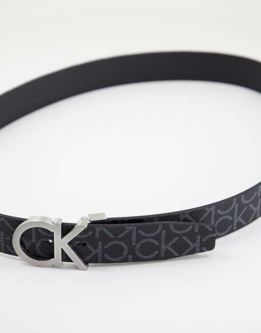 Calvin Klein Men's Monogram Reversible Belt