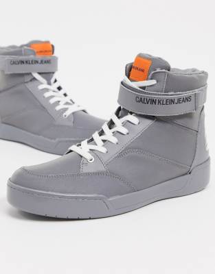 calvin klein jeans high top sneakers