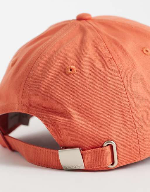 Calvin Klein - Orange broderet baseballcap, 2 af 3
