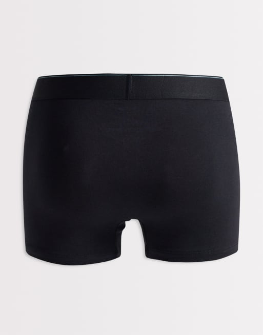 Calvin Klein - pack de 3 calzoncillos de algodón con monograma en negro/estampado/gris, 3 de 3