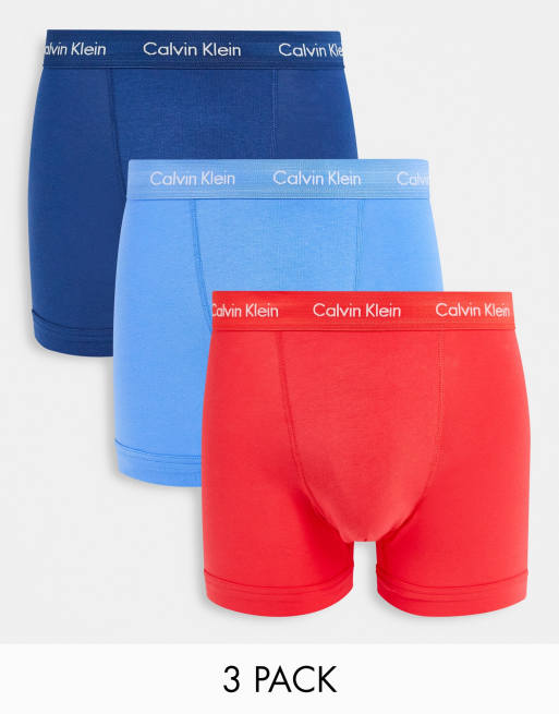 Calvin Klein - Pakke med 3 par boksershorts i bomuld med stretch - Kun hos ASOS