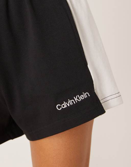 Calvin Klein - Pantaloncini neri con logo, 3 di 5