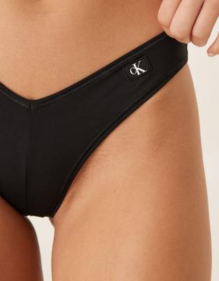 Calvin Klein Patch Logo Bikini Bottoms