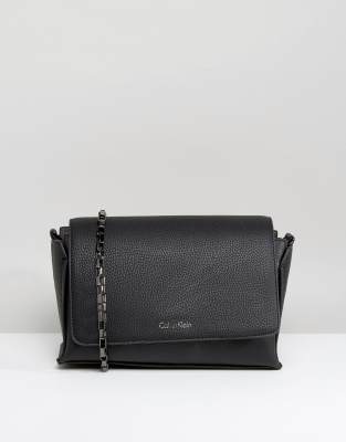 calvin klein flap bag