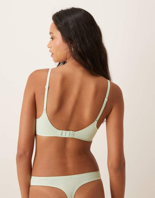 Calvin Klein - Perfectly Fit - Bh zonder beugel in mintgroen, 2 van 4