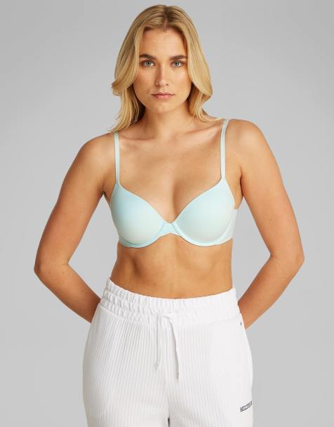 Calvin Klein perfectly fit bra in aqua blue - view 1