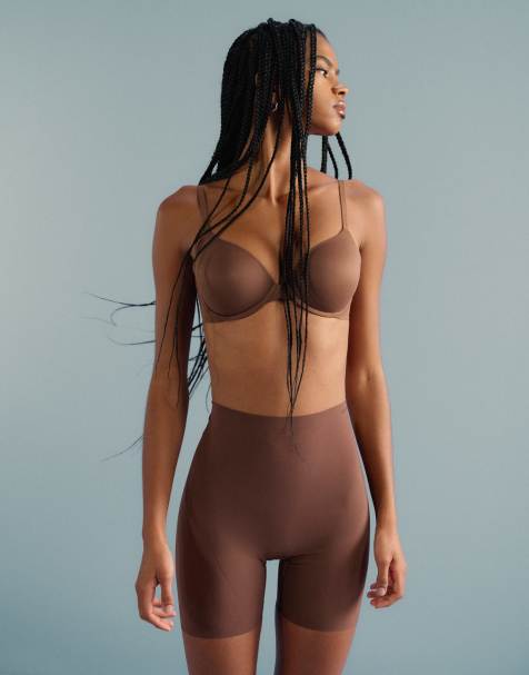 Calvin Klein - Perfectly Fit - Reggiseno marrone - In esclusiva per ASOS - view 1