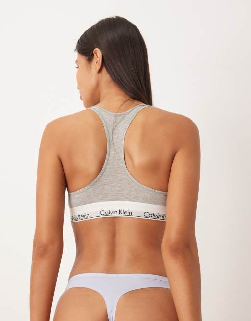 Calvin Klein – Perfectly Fit – Tanga in Hellblau, 4 von 4