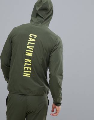 calvin klein performance logo hoodie