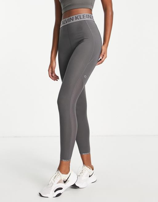 Womens grey calvin klein 2024 leggings