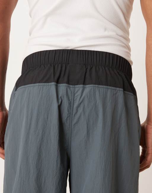 Calvin Klein Performance colour block joggers co-ord in black & grey, 5 of 5