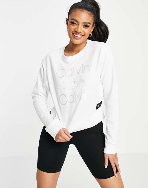 Calvin klein hotsell crew neck sweater