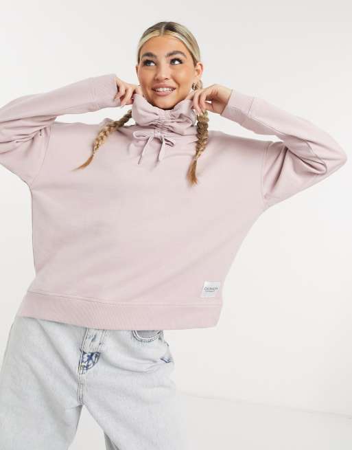 Calvin klein clearance women's pink sweatshirt