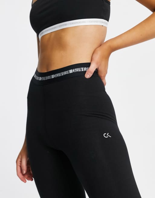 Calvin Klein Performance Leggings In Black