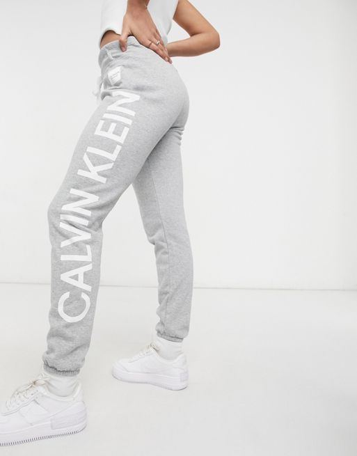 Buy Calvin Klein women plus size performance sweatpants grey