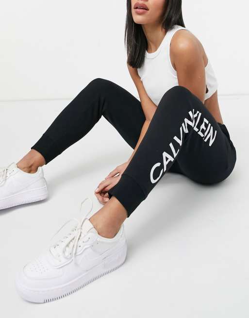 Calvin Performance hoodie and sweatpants set in black