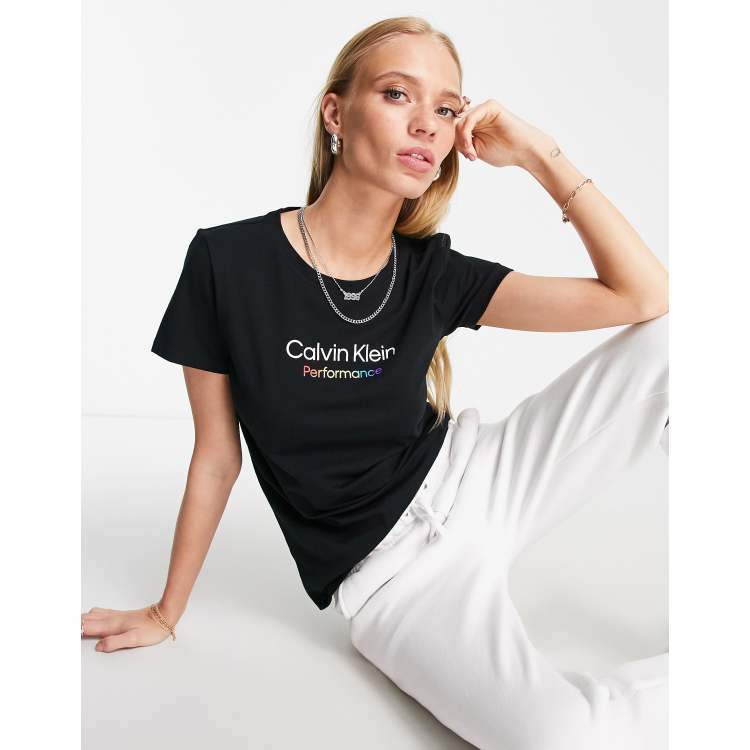 Womens calvin klein outlet t shirts