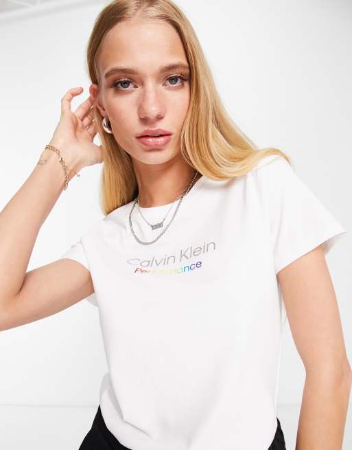 Calvin klein performance discount tops