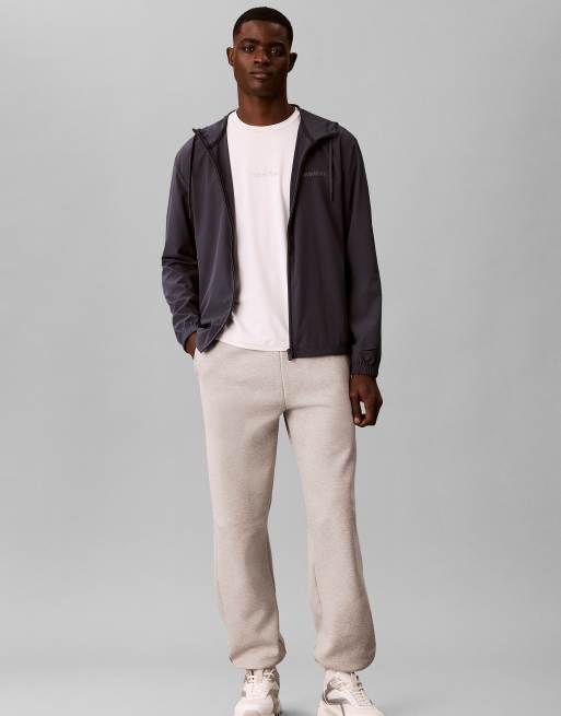 Calvin Klein Performance Performance doppelt gestrickte Jogginghose in b10 grey heather, 2 von 6