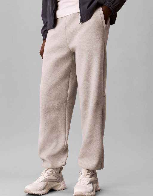 Calvin Klein Performance Performance doppelt gestrickte Jogginghose in b10 grey heather, 3 von 6