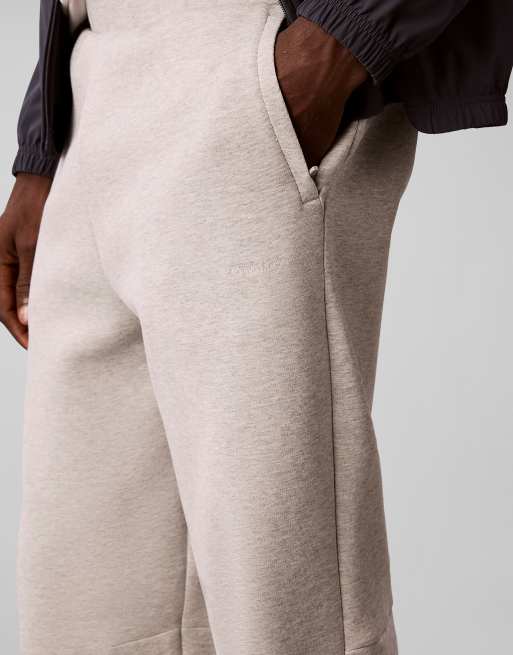 Calvin Klein Performance Performance doppelt gestrickte Jogginghose in b10 grey heather, 5 von 6
