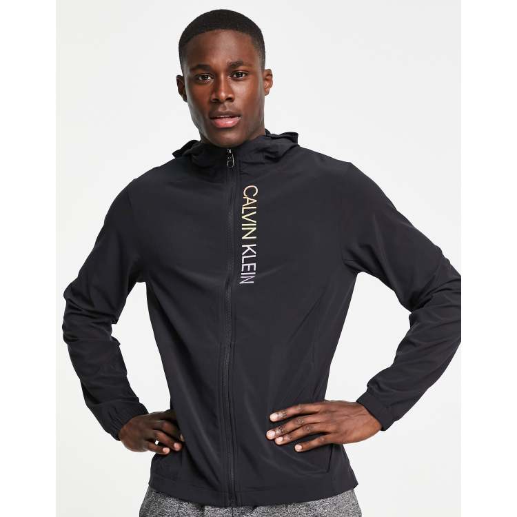 Calvin klein running jacket new arrivals