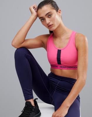 calvin klein performance racerback sports bra