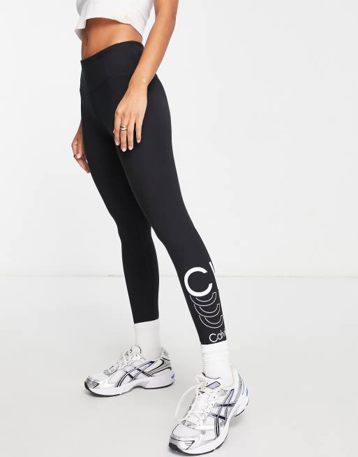 CALVIN KLEIN PERFORMANCE WO - TIGHT (7/8), Black Women's Leggings