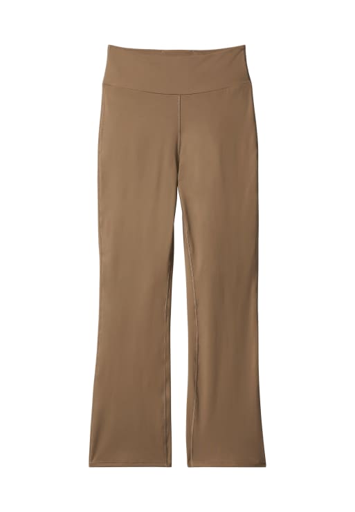 Calvin Klein Performance – Schnelltrocknende, ausgestellte Sport-Leggings in Shitake mit hohem Bund, 2 von 6