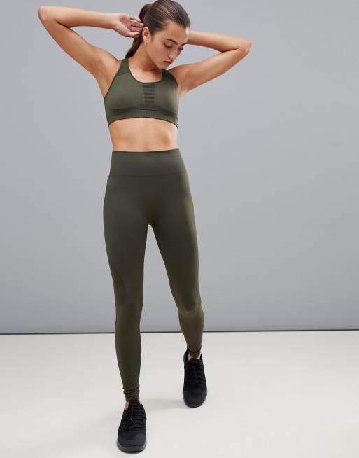 Perform Seamless Leggings - Green