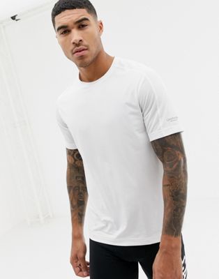 Calvin Klein Performance - T-shirt met ventilatie-Wit