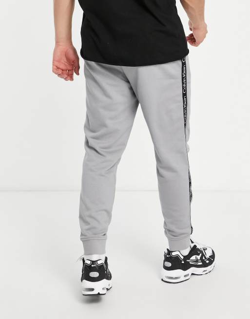 Calvin klein grey track hot sale pants