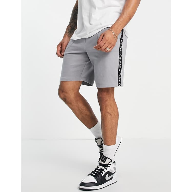 Calvin Klein Performance taping shorts in gray ASOS