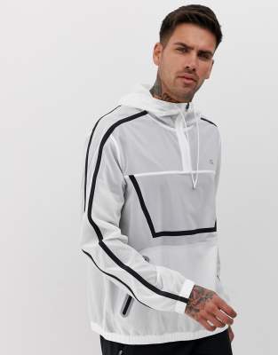 calvin klein white windbreaker