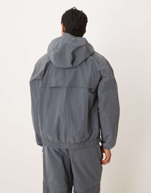 Calvin Klein Performance windbreaker jacket in grey (part of a set), 3 of 5