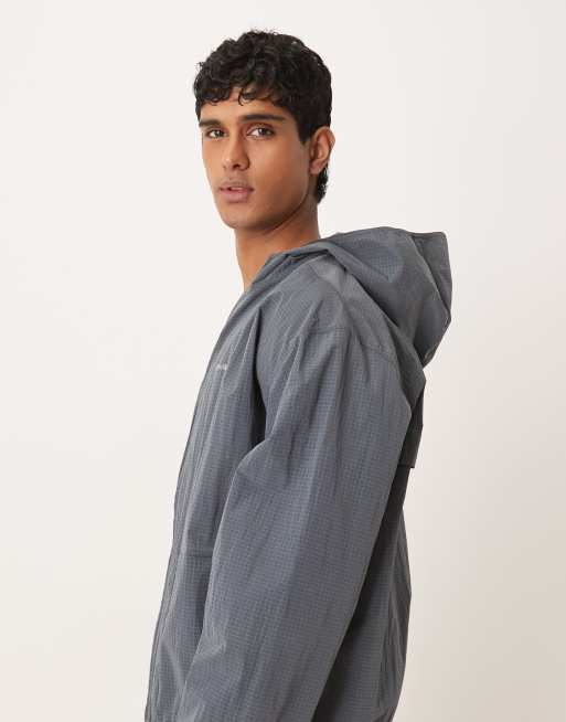 Calvin Klein Performance – Windjacke in Grau, Kombiteil, 4 von 5