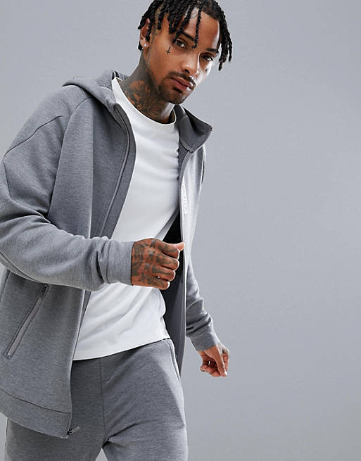 Calvin Klein Performance zip-thru logo hoodie | ASOS