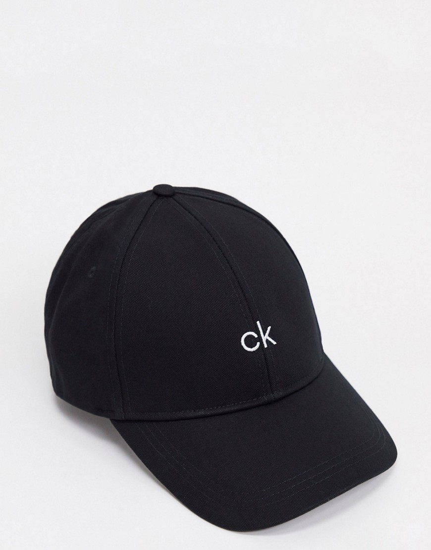 Calvin Klein - Pet met logo centraal in zwart