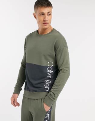 calvin klein lounge sweatshirt