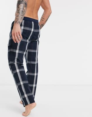 calvin klein plaid pajama pants