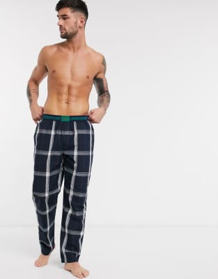 calvin klein plaid pajama pants